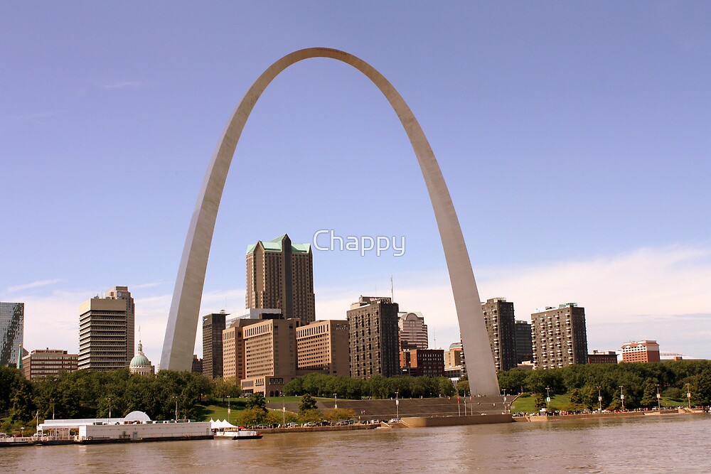 &quot;St Louis Arch&quot; by Chappy | Redbubble