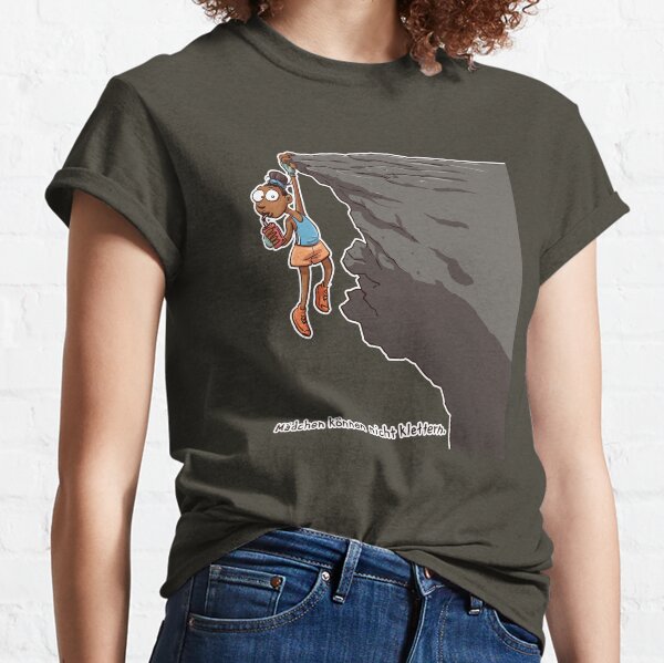Mädchen können nicht klettern Classic T-Shirt