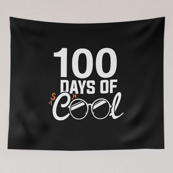 Artikelvorschau, 100. Schultag Shirt, 100 Tage cool entworfen und verkauft von BootsBoots.