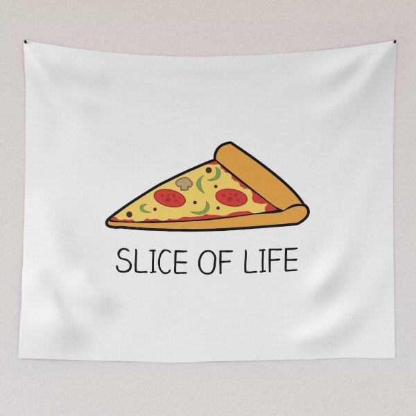 Item preview, Slice of Life Pizza designed and sold by Mohja-Design.