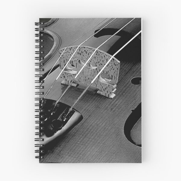 Item preview, Contemporary Black White Violin Musical Instrument Art Matted Picture USA A621 designed and sold by byNicol.