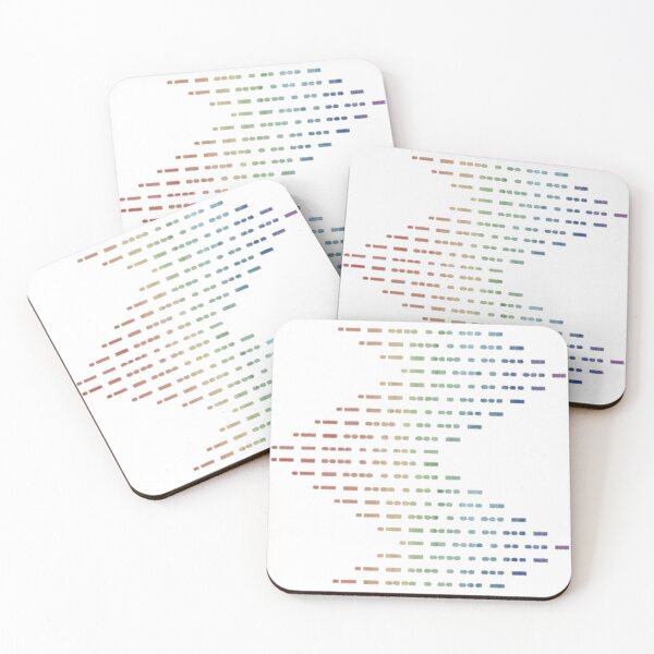 Item preview, Rainbow Atheist Morse Code designed and sold by KBwiththeTees.