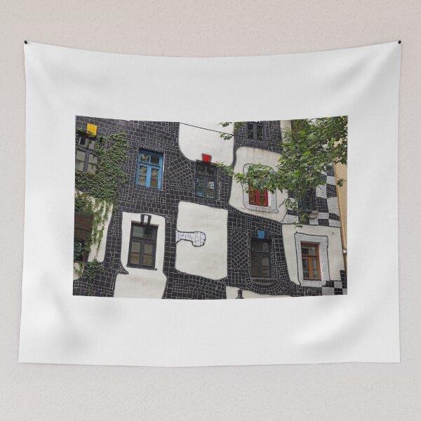 Item preview, Kunst Haus facade detail Vienna Austria designed and sold by goceris.