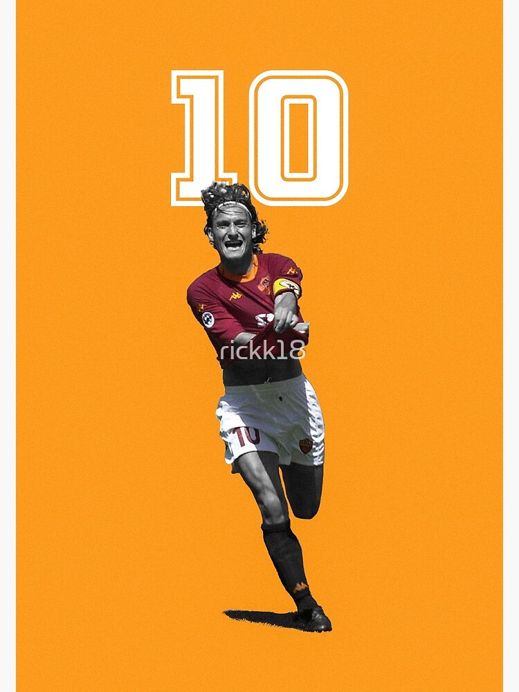 FRANCESCO TOTTI LEGEND Greeting Card for Sale by rickk18