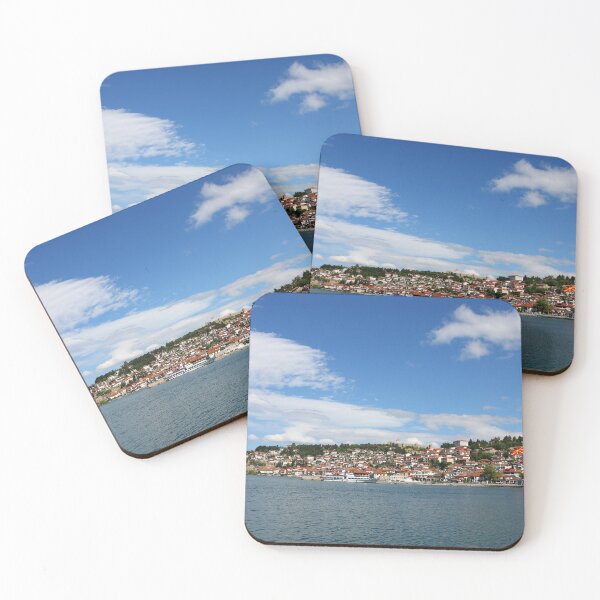 Item preview, Ohrid city and lake landscape Macedonia  designed and sold by goceris.