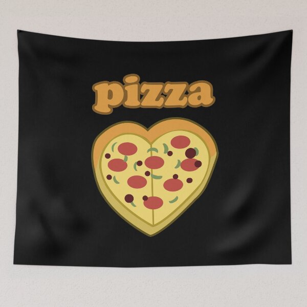 Item preview, Pizza heart designed and sold by Mohja-Design.