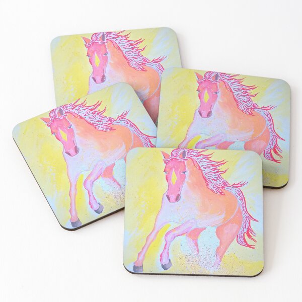 Item preview, Red horse runs in the desert  designed and sold by Maltez.