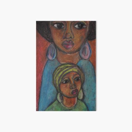Pastel Portrait - S69 Art Board Print