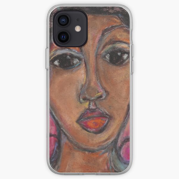 Pastel Portrait - S70 iPhone Soft Case