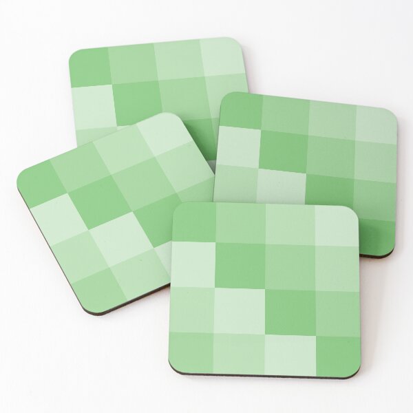 Item preview, Four Shades of Green Square designed and sold by ShelleyYlstArt.