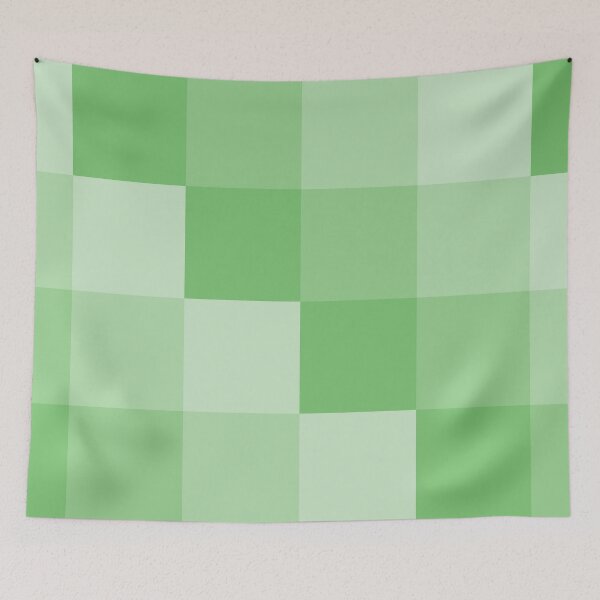 Item preview, Four Shades of Green Square designed and sold by ShelleyYlstArt.