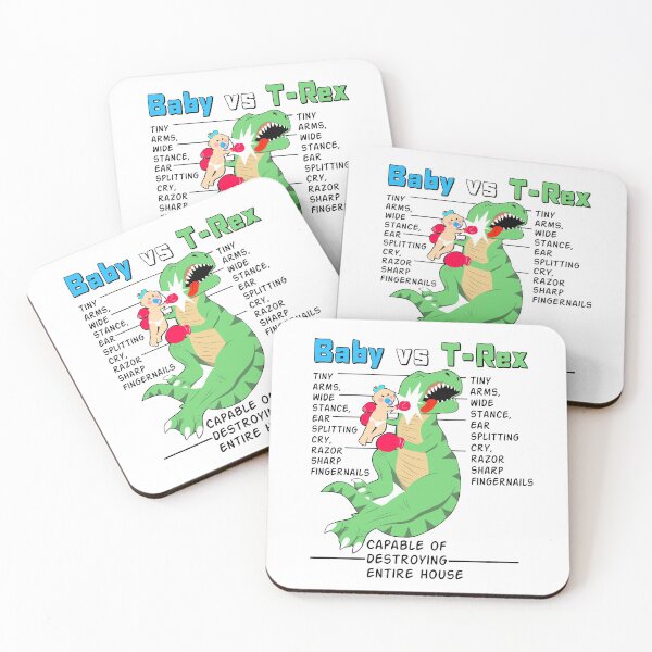 Item preview, Baby vs T-Rex designed and sold by Tim Addison.