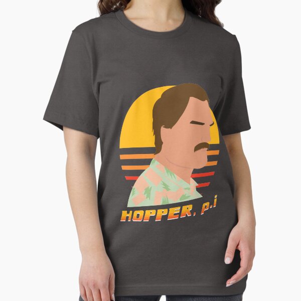 Item preview, Jim Hopper Stranger things - "Magnum, p.i" style - Original Artwork by Here-Now designed and sold by Here-Now.