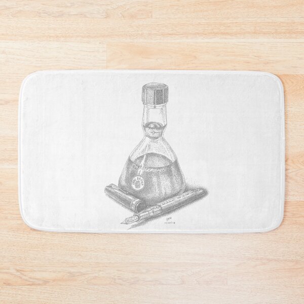 Item preview, Bottle of Ink and Fountain Pen designed and sold by eronel.