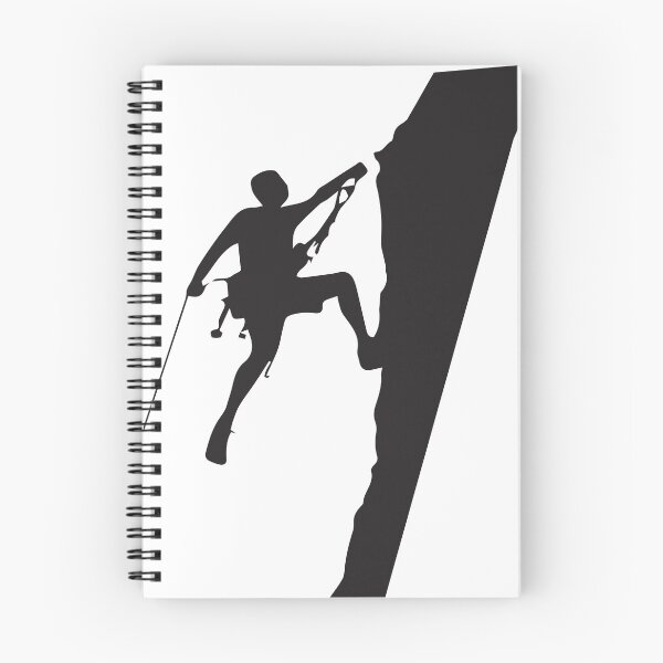 Item preview, Climbing in black and white designed and sold by DerNerd.