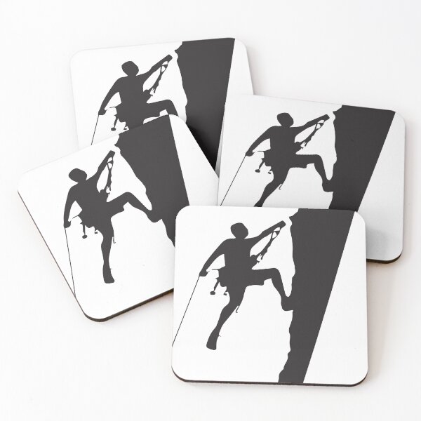 Item preview, Climbing in black and white designed and sold by DerNerd.