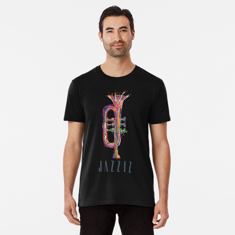 JAZZIZ “Trumpet” Premium T-Shirt