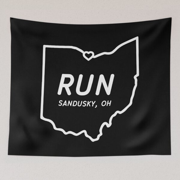 Item preview, Run Sandusky Heart  designed and sold by SunnyLemonader.
