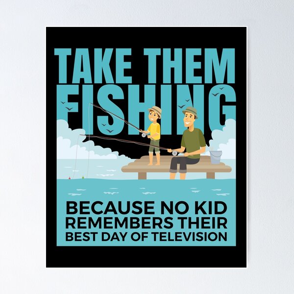 Item preview, Take them fishing fun design. designed and sold by blive.