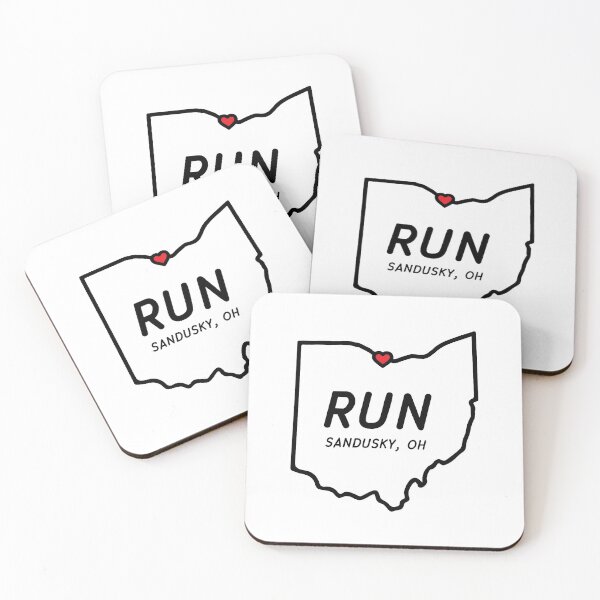 Item preview, Run Sandusky Red Heart  designed and sold by SunnyLemonader.