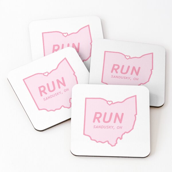 Item preview, Run Sandusky Heart  designed and sold by SunnyLemonader.