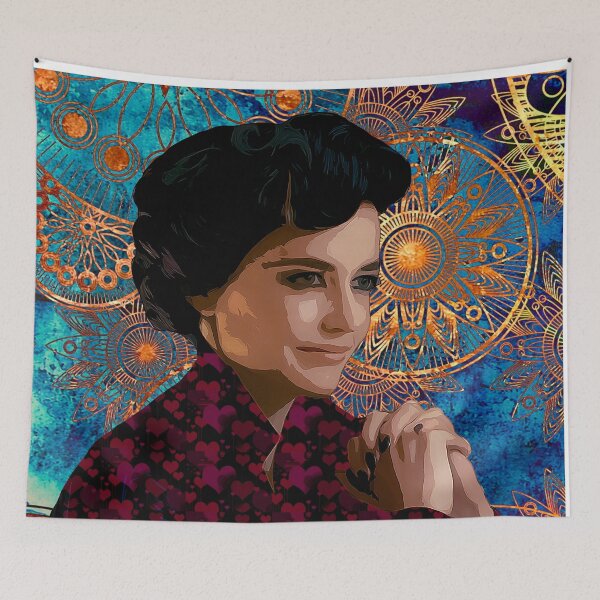 Item preview,  Eva Green xxx gold circle pattern, Heart Pattern designed and sold by jessbernstein.