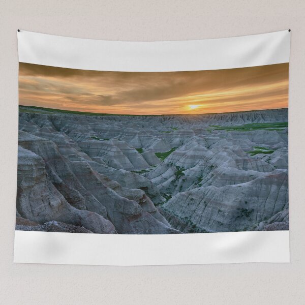 Item preview, Big Badlands Overlook Sunrise Badlands National Park South Dakota designed and sold by PhotoArt by Joan Carroll.