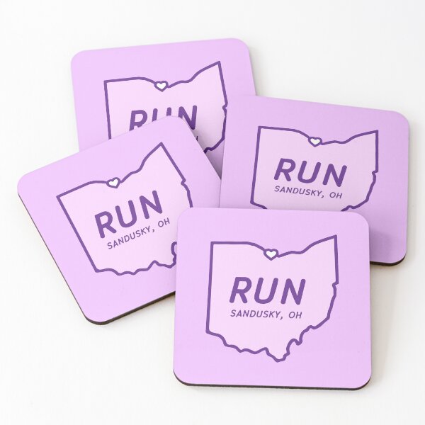 Item preview, Run Sandusky Heart  designed and sold by SunnyLemonader.
