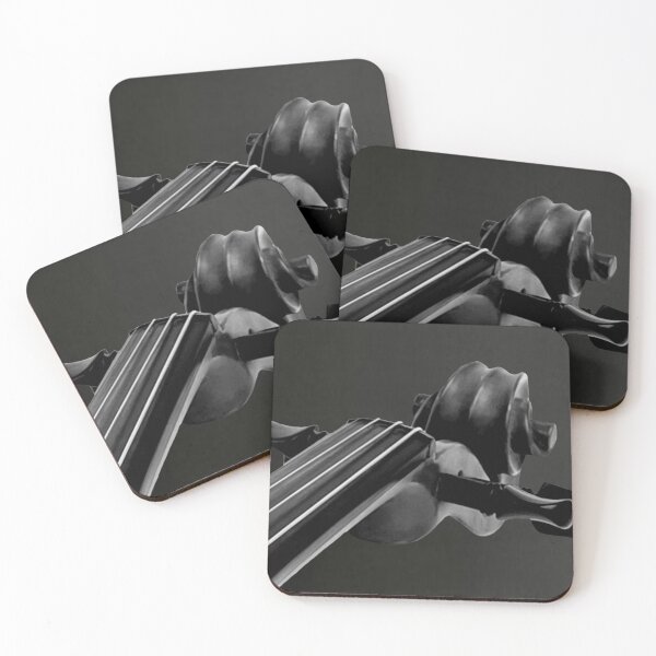 Item preview, Contemporary Black White Violin Musical Instrument Art Matted Picture USA A622 designed and sold by byNicol.