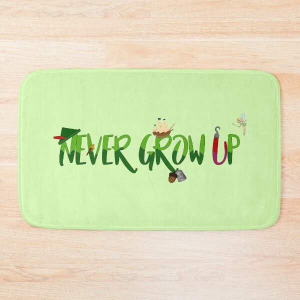 Item preview, NEVER GROW UP designed and sold by thimbletinker.