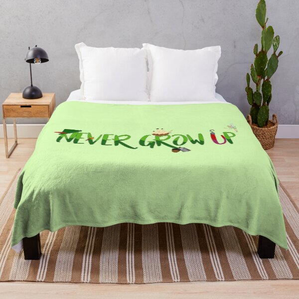 Item preview, NEVER GROW UP designed and sold by thimbletinker.