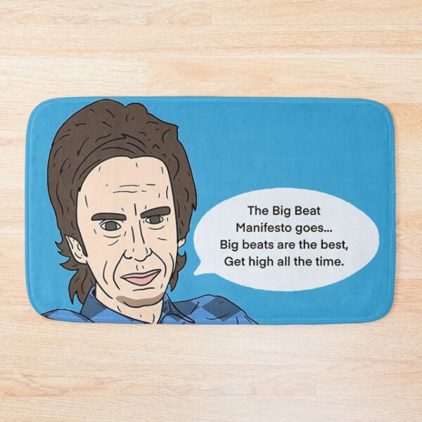 Item preview, Superhans - Big Beat Manifesto (Peep Show) designed and sold by Etchedclothing.