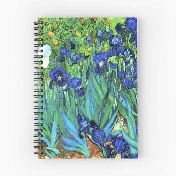 Item preview, Van Gogh HDR Garden Irises designed and sold by VintageEraArt.