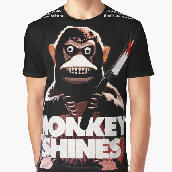 Item preview, George Romero's MONKEY SHINES designed and sold by SMALLBRUSHES.