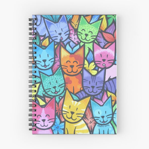 Item preview, Kitties & Flowers designed and sold by Jami Moore.