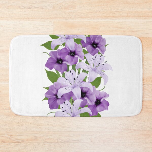 Item preview, Exotic Purple Flowers designed and sold by cindyfordyce.