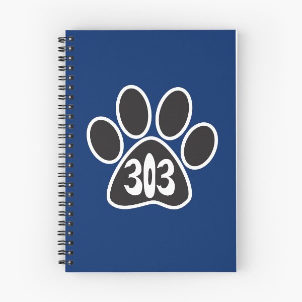Item preview, Hand Drawn Colorado Paw 303 Area Code designed and sold by itsrturn.