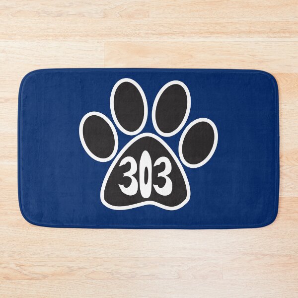 Item preview, Hand Drawn Colorado Paw 303 Area Code designed and sold by itsrturn.