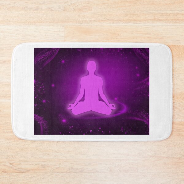 Item preview, Purple Meditating Yoga Merchandise designed and sold by cindyfordyce.