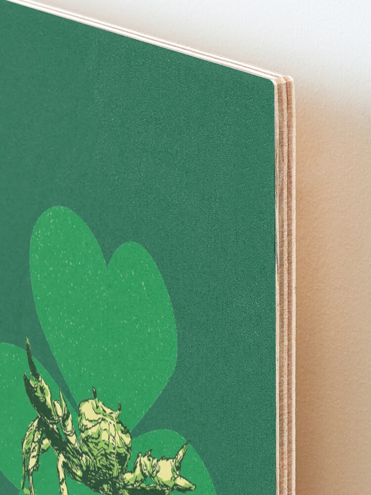 Alternate view of A Pinch o' Green Mounted Print