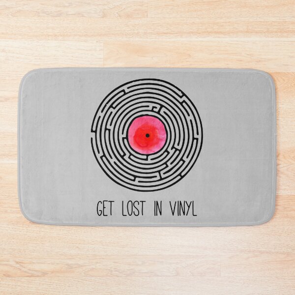 Item preview, Get Lost in Vinyl Labyrinth - Watercolor Vinyl Collector designed and sold by RAWWR.