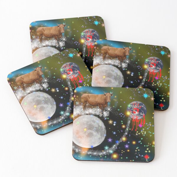 Item preview, And The COW Jumped Over The MOON designed and sold by WildestArt.