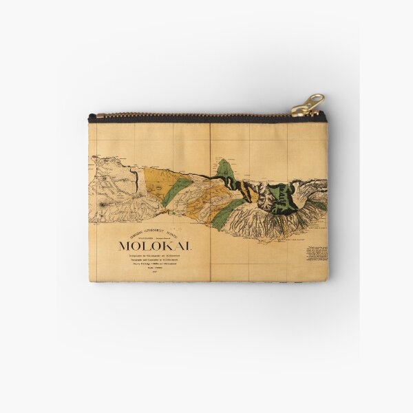 Item preview, Mapa de Molokai, Isla Hawaiana (1897) designed and sold by allhistory.