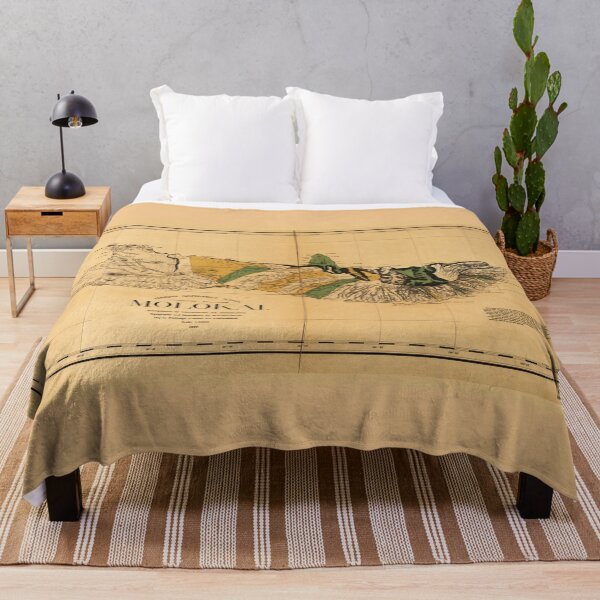 Item preview, Map of Molokai, Hawaiian Island (1897) designed and sold by allhistory.