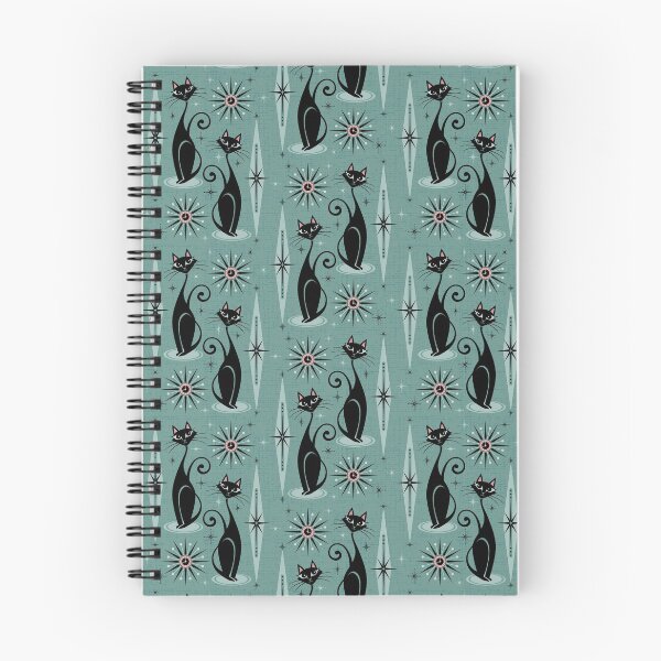 Item preview, Mid Century Cats and Clocks III designed and sold by studioxtine.
