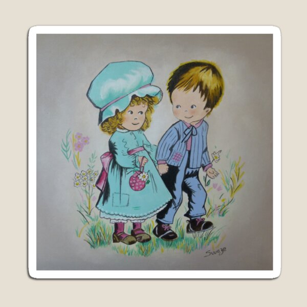 little lovers, Sarah Kay way Magnet