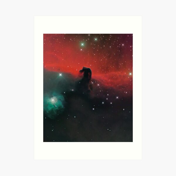 The Horsehead Nebula in Orion Art Print