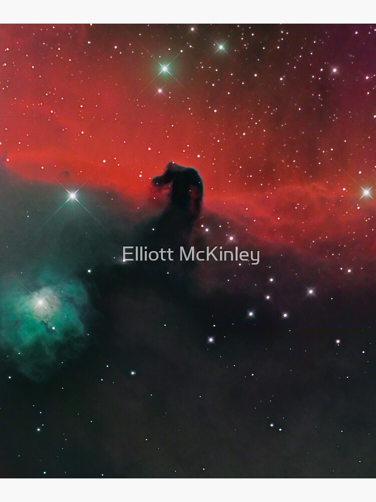 Thumbnail 3 of 3, Art Print, The Horsehead Nebula in Orion designed and sold by emckinley.