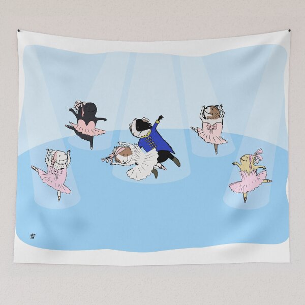 Item preview, Swan lake ballet guinea pigs designed and sold by mondesign26.