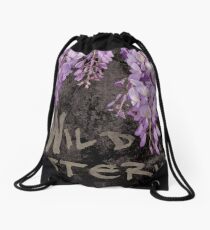 Wild Wisteria Band Album Art #2 Drawstring Bag